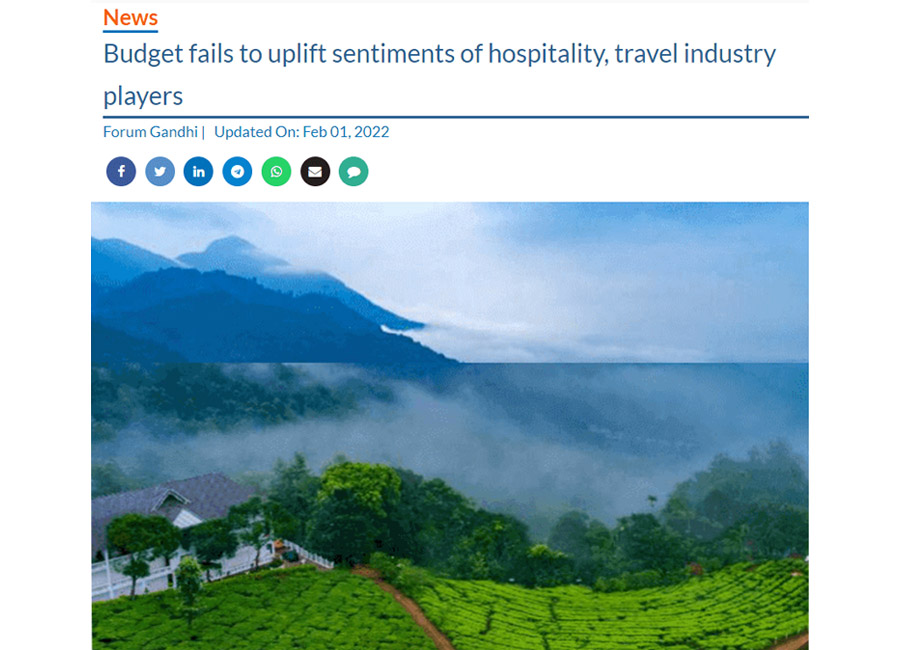 Budget fails to uplift sentiments of hospitality, travel industry players